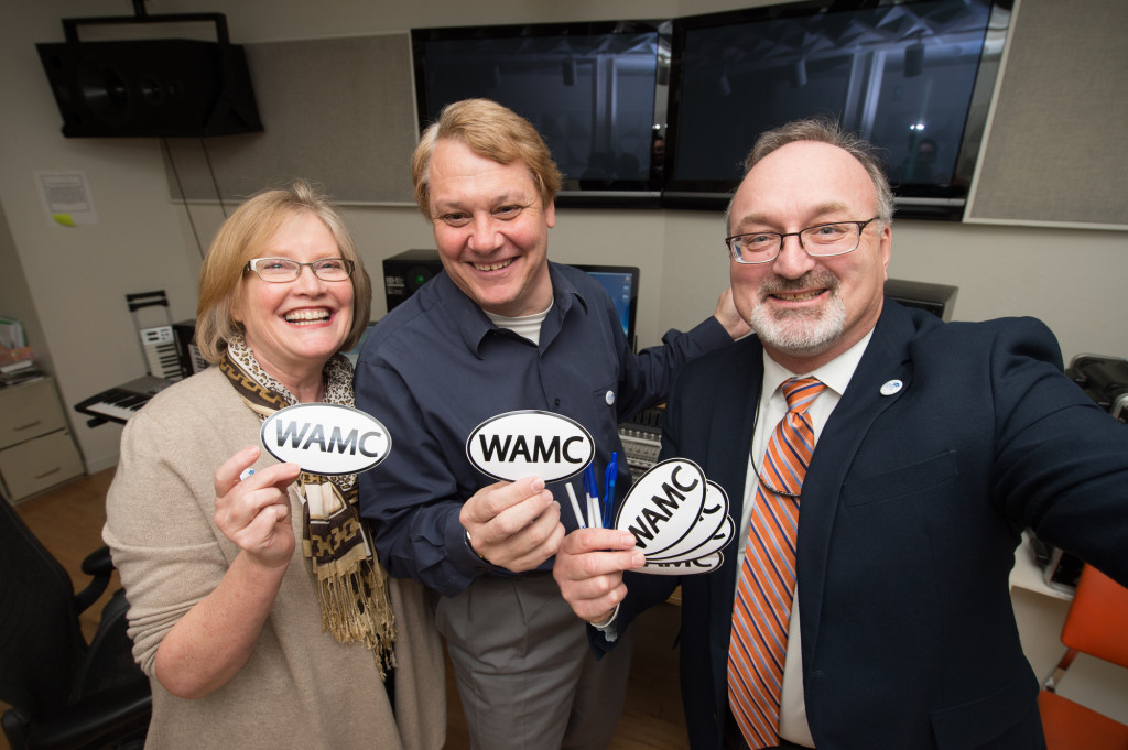 University of the Pacific media team shows their love for WAMC
